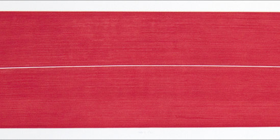 "Pale/2", 2002. Etching, edition of 25. Image: 7 ¼" x 39", paper: 10 ¼" x 44"