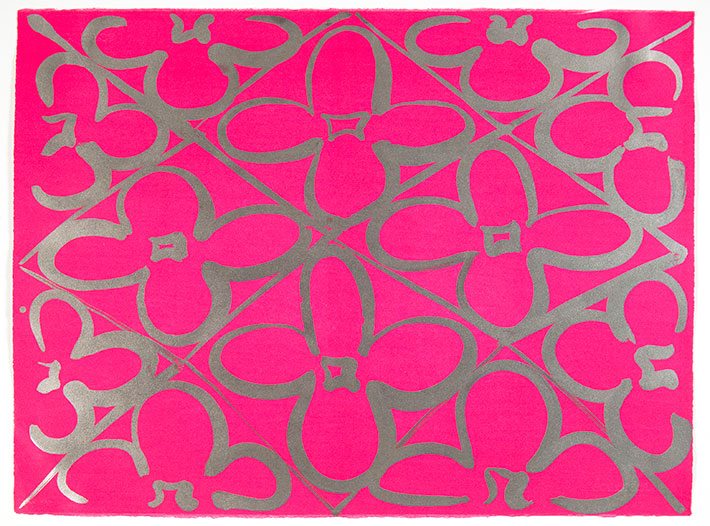 Manneken Press Chromatic Patterns After the Graham Foundation - Pink