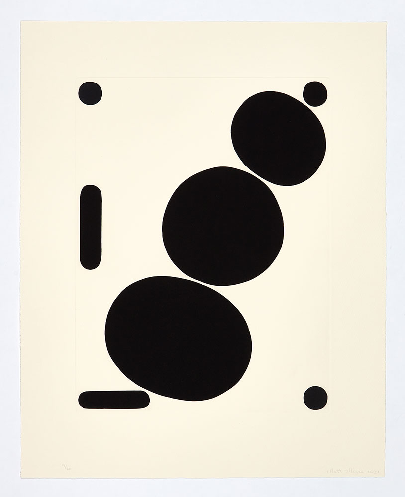 "Bugs", 2021. Aquatint on Somerset Velvet Soft White paper. Image: 16" x 12", sheet: 21 1⁄2” x 17". Edition of 20.