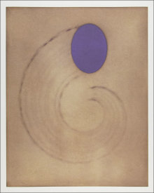"Untitled (cornucopia)", 2001.  Photogravure monoprint with chine colle'. Image: 28" x 22 ¼", paper: 35" x 29 ¼". Edition # 19/25.