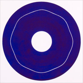 "Iris/6", 2000.  Etching, edition of 20. Image: 10" diameter, paper: 11" x 11".