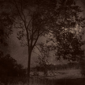 "Nocturnal Landscape 112", 2016. Photograph printed on Hahnemühle Rice Paper, mounted to Stonehenge paper. 22" x 18", edition of 3.