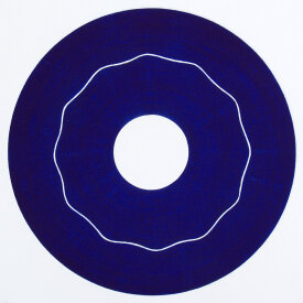 "Iris/2", 2000.  Etching, edition of 20. Image: 10" diameter, paper: 11" x 11".