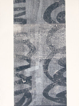 "Untitled", 2009. Monotype. 22" x 15".
