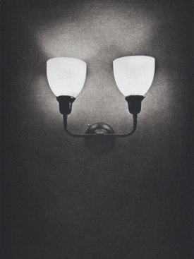 "Sconce II", 2016. Photogravure, edition of 12. Image: 12" x 8", paper: 18" x 14".