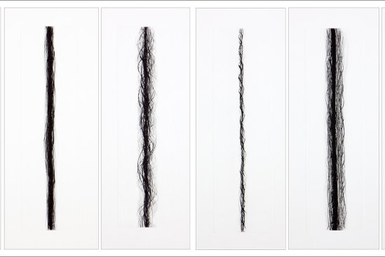 "Helices", 2003-11. Suite of six drypoints. Editions of 8.